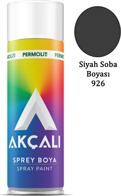 Sprey Boya 926 Siyah Soba Boyası 400ml