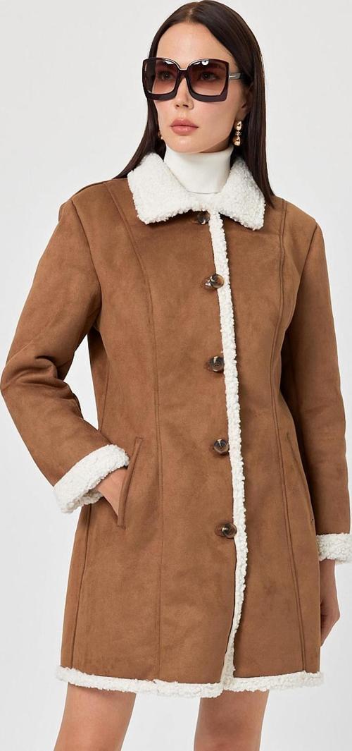 Rona Taba Kürklü Mont