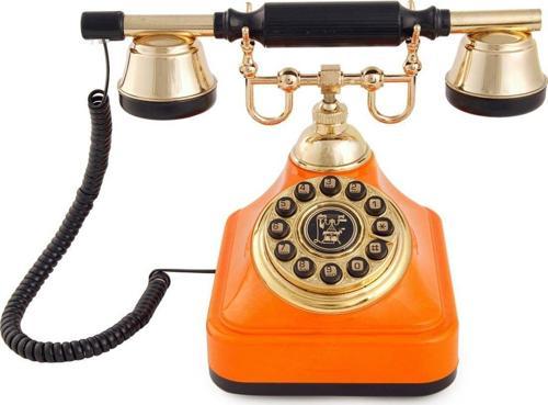 Klasik Çevirmeli Tuşlu Telefon