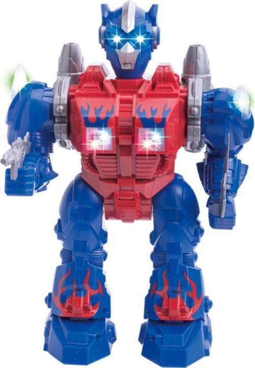 Hareketli Sesli Ve Işıklı Füze Atan Robot
