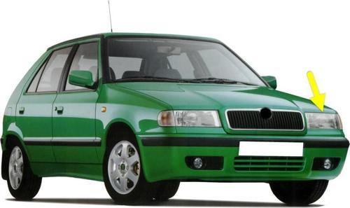 Skoda Felicia 1998-1999-2000-2001 Sol Ön Far 6U1941017C