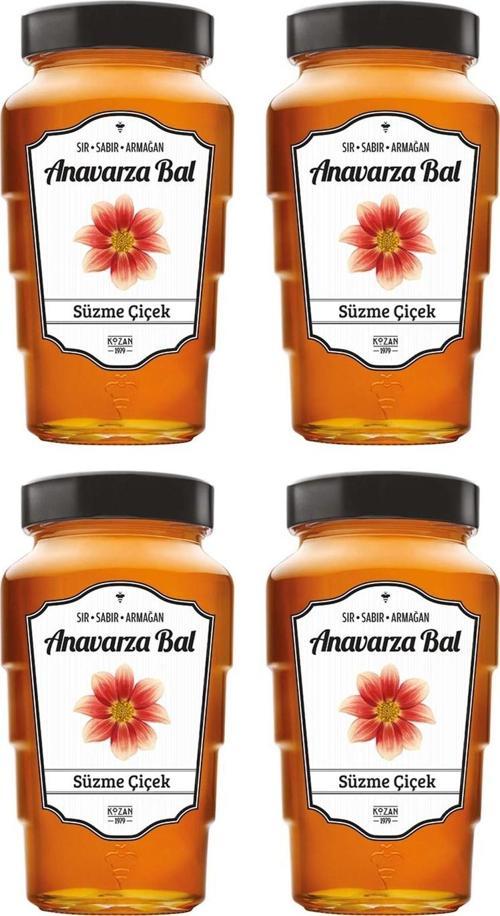 Süzme Çiçek Balı 850 gr x 4 Adet