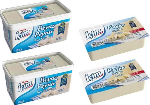 Beyaz Peynir 900 gr + Taze Kaşar 600 gr 4 lü Set