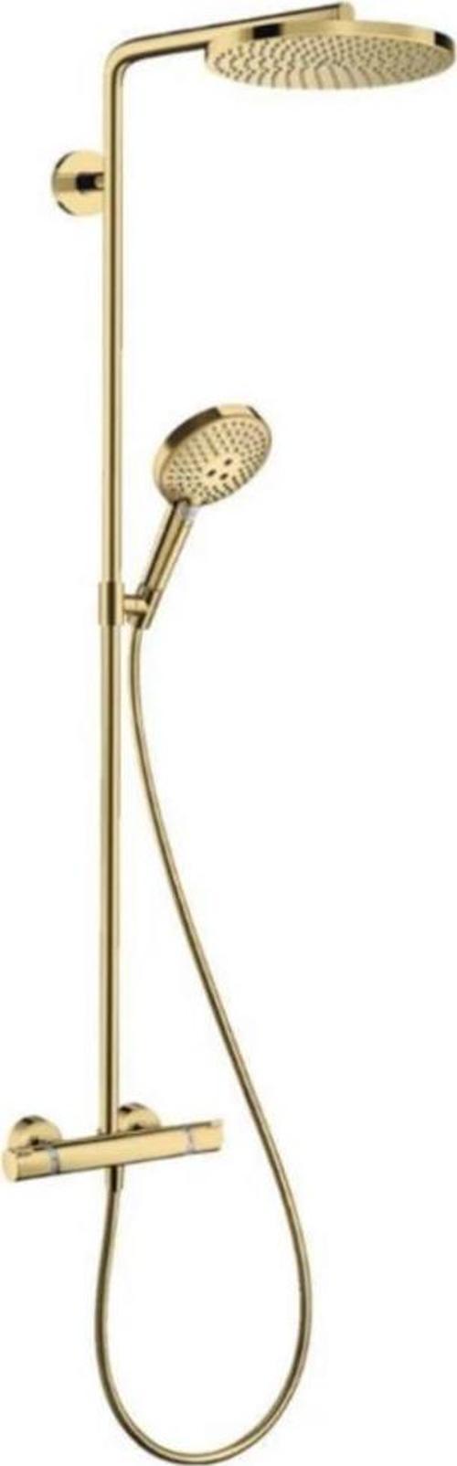 Raindance Select S 240 1 Jet Termostatik Duş Kolonu Altın 27633990