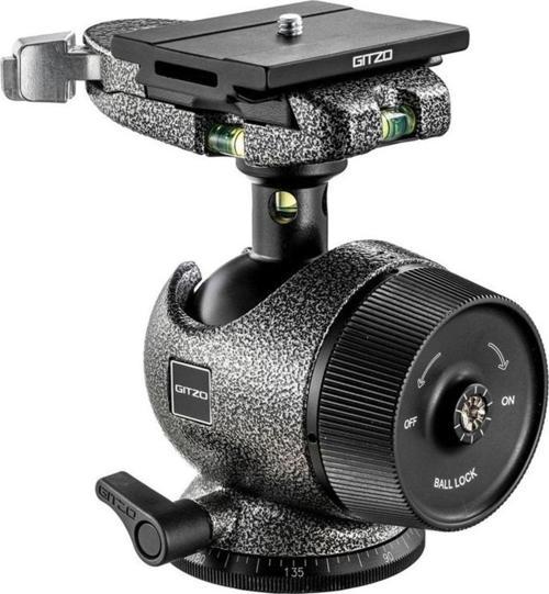 Gh3780Qd Series 3 Center Ball Head With Bubble Sphere And Qr Plate
