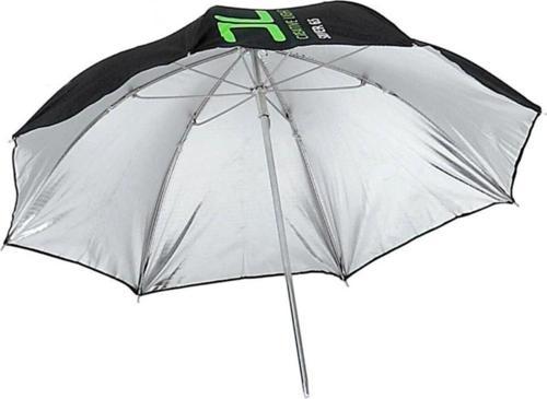 Creative Light 25" 65Cm Silver/Black Umbrella 8Mm Shaft 100867