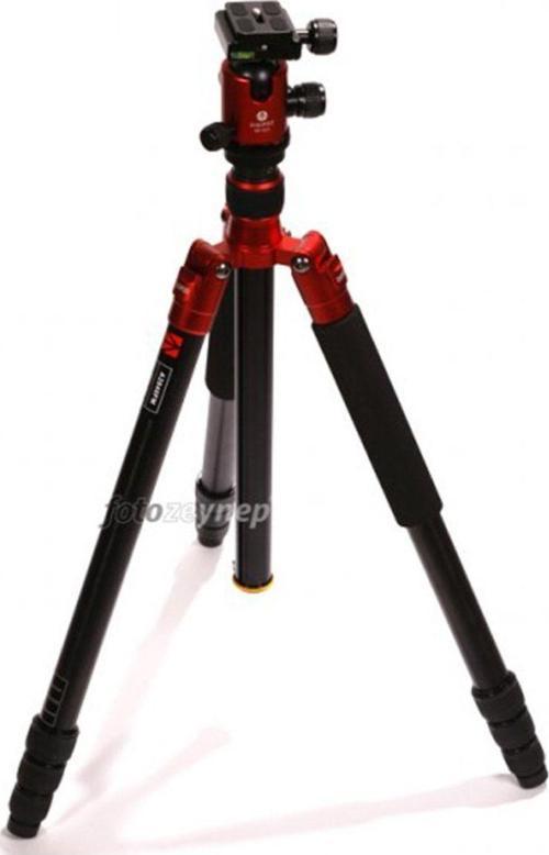 A-2840Fm Profesyonel Tripod (Kırmızı)