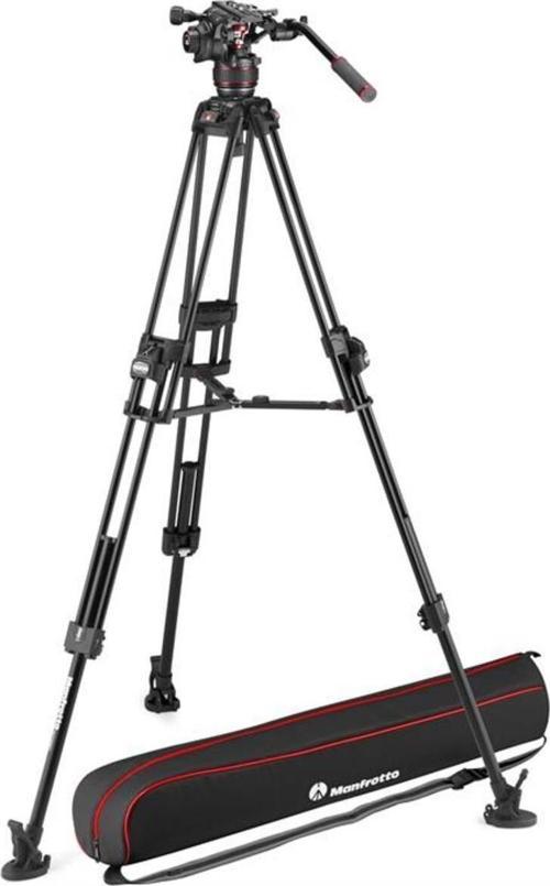 Mvk608Twınfa Nitrotech 608 & 645 Alu Twin Ftt Video Tripod