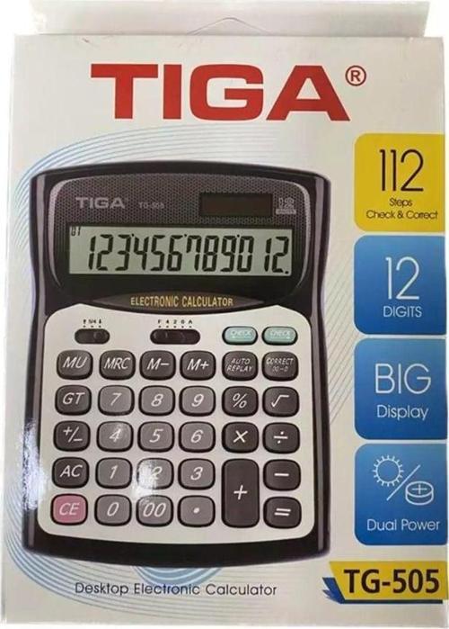 Tg-505 12 Hane Masaüstü Hesap Makinesi