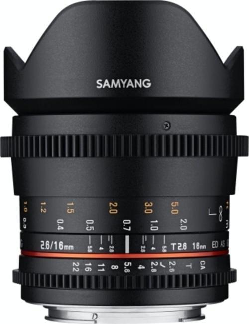16Mm T2.6 Video Lens Sony E Uyumlu