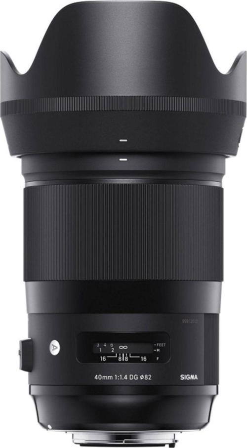 40Mm F1.4 Dg Hsm Art Lens (Sony E Bayonet) Siyah