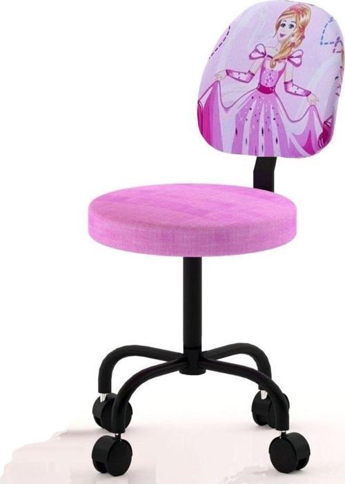 Prenses Sindirella Desenli Çocuk Ders Çalışma Oyun Faliyet Koltuğu Çocuk Odası Için Koltuk Pembe