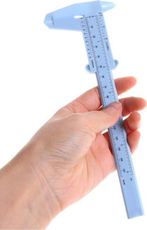 Hassas Mekanik Plastik Kumpas Inc Mm Ölçüm Kalınlık Derinlik Çap Ölçer Paslanmaz 150Mm Beyaz