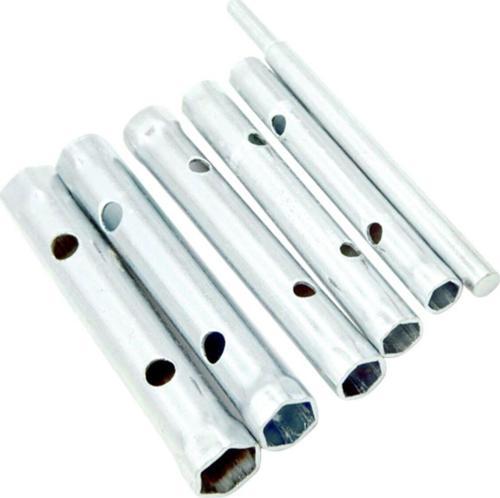 T Kollu Buji Boru Anahtar Seti Kovan Tipi Borulu Lokma Takımı 8-17Mm Kollu Set 6 Parçalı