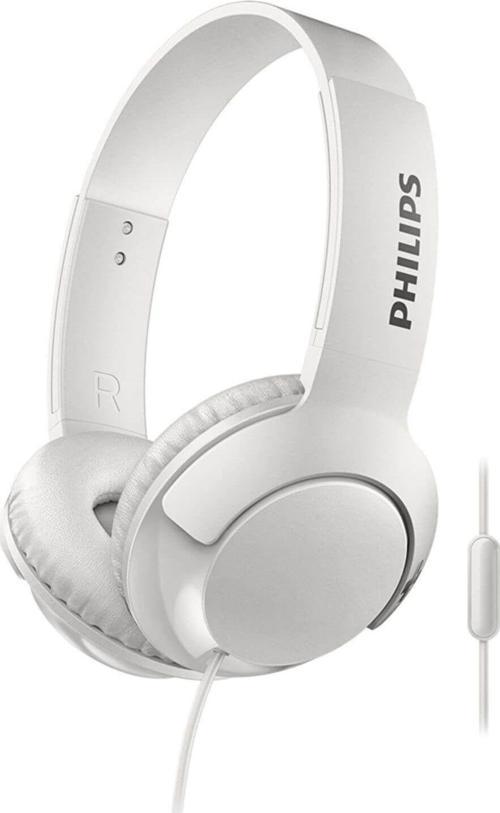 Shl3075 Bass Mikrofonlu Beyaz Kulak Üstü Kulaklık
