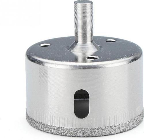 Mermer Granit Fayans Cam Yuvarlak Delme Panç Elmas Uç Yuvarlak Açma Matkap Için Karot (65Mm)