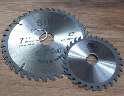 180Mm Ve 115Mm Ahşap Sunta Kesme Diski Elmaslı Turbo Kesici Daire Testere Tct Blade 2Li Set