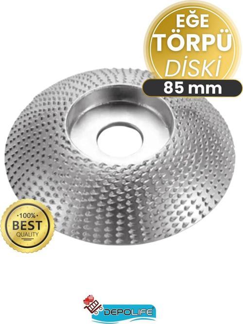 Wood Ahşap Törpü Eğe Diski 85Mm Kuksa Tabak Bardak Oyma Oval Çerezlik Için Kubbeli Silindir Yapı