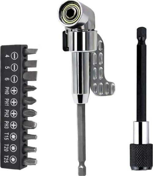 Matkap Için Vidalama Uç Seti Altıgen Hex Köşe Kör Vidalama Aparatı Hızlı Bits Değiştirme Adaptörü