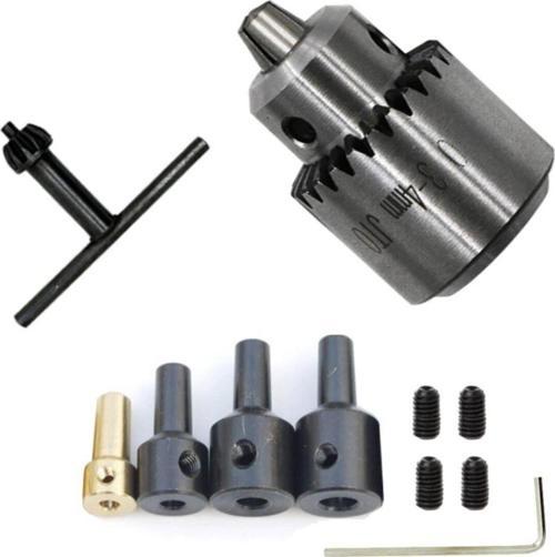 Motor Için Anahtar Sıkmalı Mini Mandrel 4Mm Mandren Üniversal Okul Proje Ödev Hobi 3.2Mm 4Mm 5Mm 6Mm