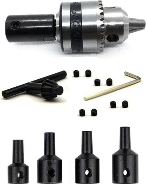 Motor Için Küçük Anahtarlı Metal 6Mm Mandren 4Mm 5Mm 6Mm 8Mm Kaplinli Okul Proje Ödev Uygulama Hobi
