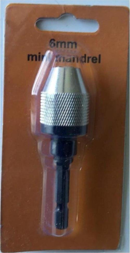 Şarjlı Mini Matkap Mandreni 6Mm