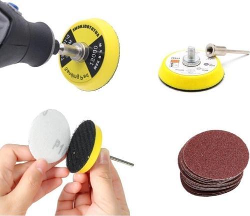Dremel Proxxon Lotus Swazer Banco Mac Allister Hobi Makinesi Uyumlu Cırt Zımpara Seti 10'Lu