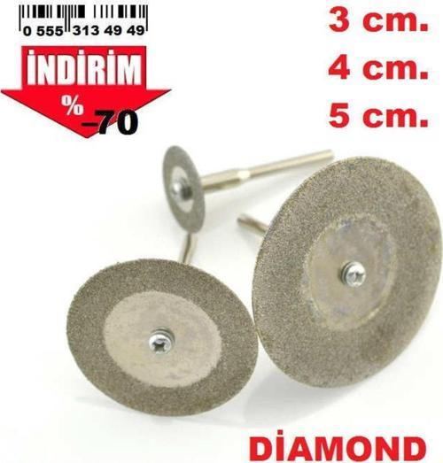 Cam Mermer Taş Granit Fayans Kristal Kesme Zımparalama Aşındırma Taşlama Elmas Dremel Disk 3 4 5 Cm.