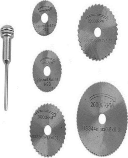 Tiger 6 Parça Uç Mini Testere Bıçak Alüminyum Plastik Bakır Saç Kesme Dremel Gravür Oyma Şekil Ver