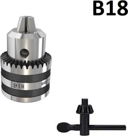 1-16Mm B18 20 Unf Konik Mandren Çelik Dik Matkap Aynası Anahtarlı Mandiren