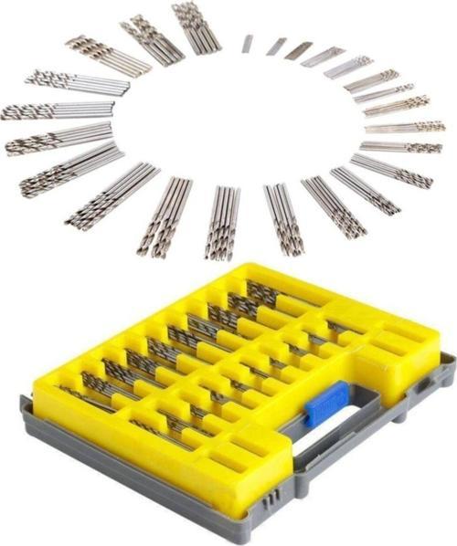 150 Parça Hss Çelik Kutulu Matkap Uç Seti 0.4Mm - 3.2Mm Saklama Çantalı Mikro Set