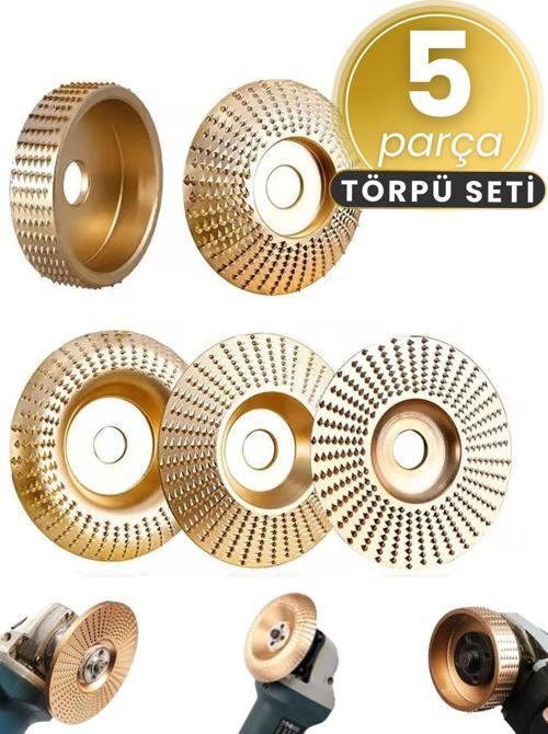 Avuç Taşlama Spiral Için Ahşap Törpü Disk Seti Zımparalama Pah Alma Raspalama Seti Spiral Törpüsü