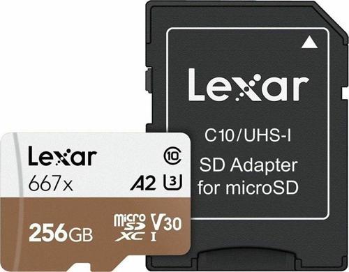 256Gb 667X Microsdxc Hafıza Kartı Sd Adaptör