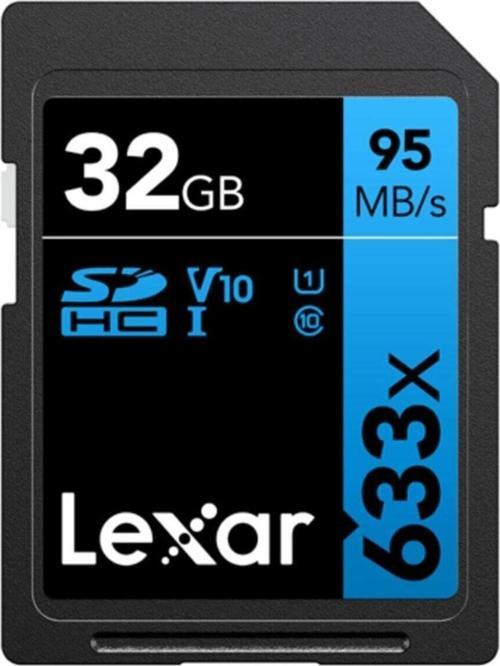 32Gb Professinal 633X Sdhc Uhsı 95Mb S Okuma 20Mb S Yazma C10 V10 U1 Hafıza Kartı