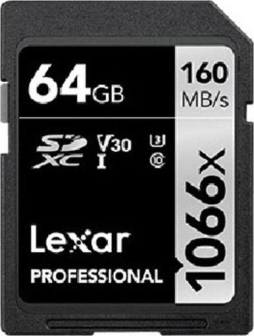 Professional 64Gb 1066X 160Mb/S Sdxc Uhs-I C10 V30 (Lsd1066064G-Bnnng)