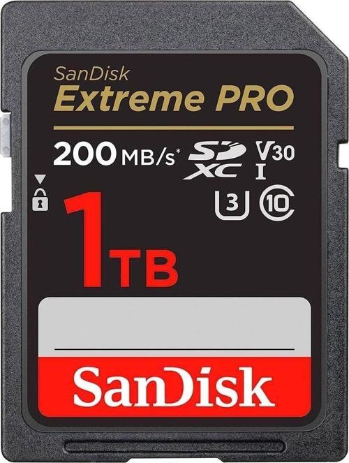 1 Tb Extreme Pro Sdxc Class 10 Kart 200 Mb/S