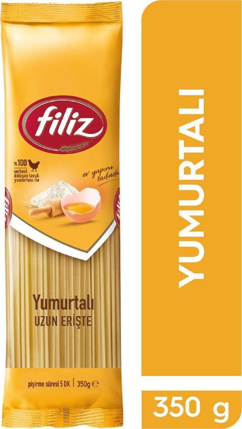 Yumurtalı Makarna Uzun Erişte 350 Gr