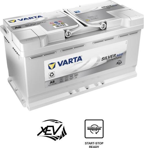 G14 12V 95 Ah 850A AGM Start-Stop Silver Dynamic Akü (Üretim Yılı: 2024) - Eski Akü İadesiz