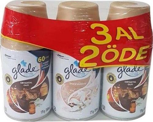 Otomatik Sprey Oda Kokusu Yedek Oryantal Oud - Ipeksi Vanilya 3 al 2 öde