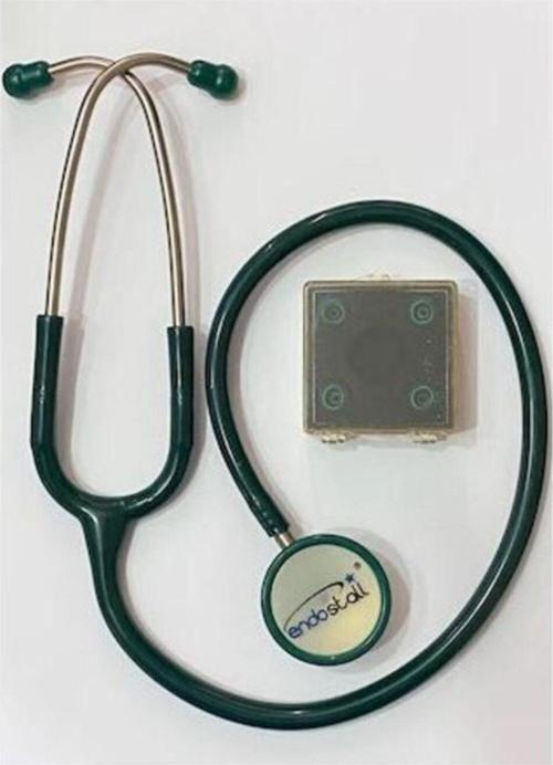 - Çift Taraflı Klasik Stetoskop - Steteskop - Paslanmaz Çelik - Yetişkin - Yeşil