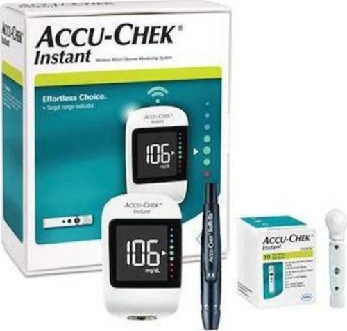 Accu Chek Instant Şeker Ölçüm Cihazı  50 Adet Ölçüm Çubuğu