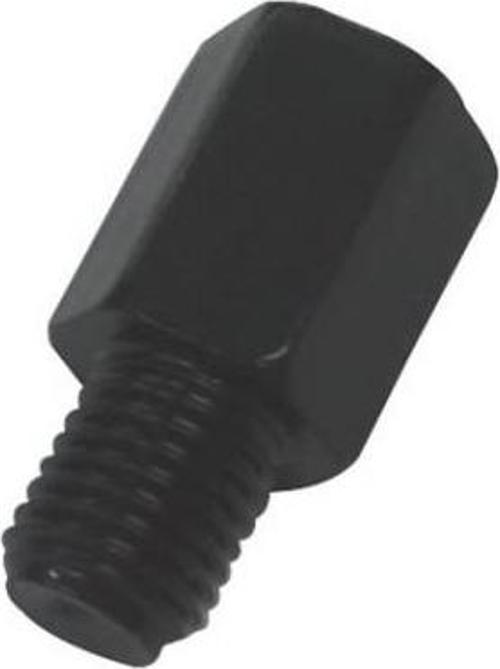 Motospartan Ayna Aparatı Adaptörü Siyah +10 +10 (10mm Düzden 10mm Düze)