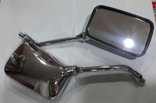 Motospartan Ayna Takımı Honda Cbf150 Nikelajlı Qy 178 10mm Sağ Taraf Ters Diş Krom