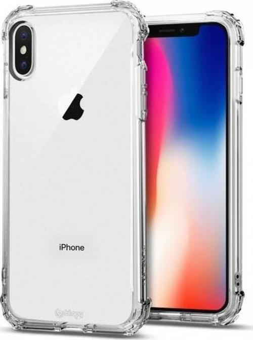 iPhone X / Xs ile Uyumlu Crystal Fit Kılıf Crystal Clear