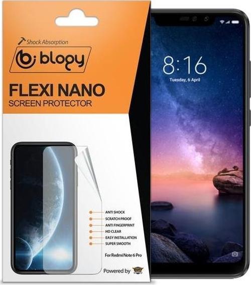 Redmi Note 6 Pro ile Uyumlu Flexi Nano Ekran Koruyucu