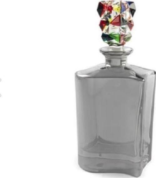 Gri Renkli Cam Şişe 29cm-800ml P091.343286