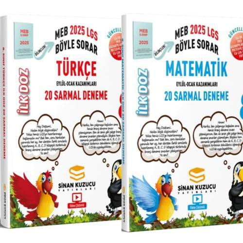 8.SINIF TÜRKÇE 20 SARMAL DENEME VE MATEMATİK 20 SARMAL DENEME
