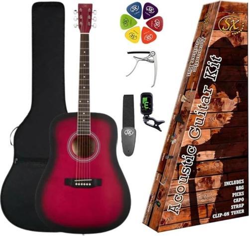 SD104KRDS Akustik Gitar (Red Sunburst)