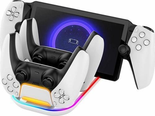 PS5 DUALSENSE  - PS PORTAL 3 İN 1 ŞARJ STANDI RGB IŞIKLI PG-P5P03