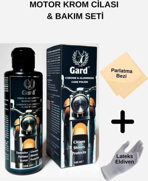 Motorsiklet Krom & Alüminyum Bakım Cilası 125 Ml